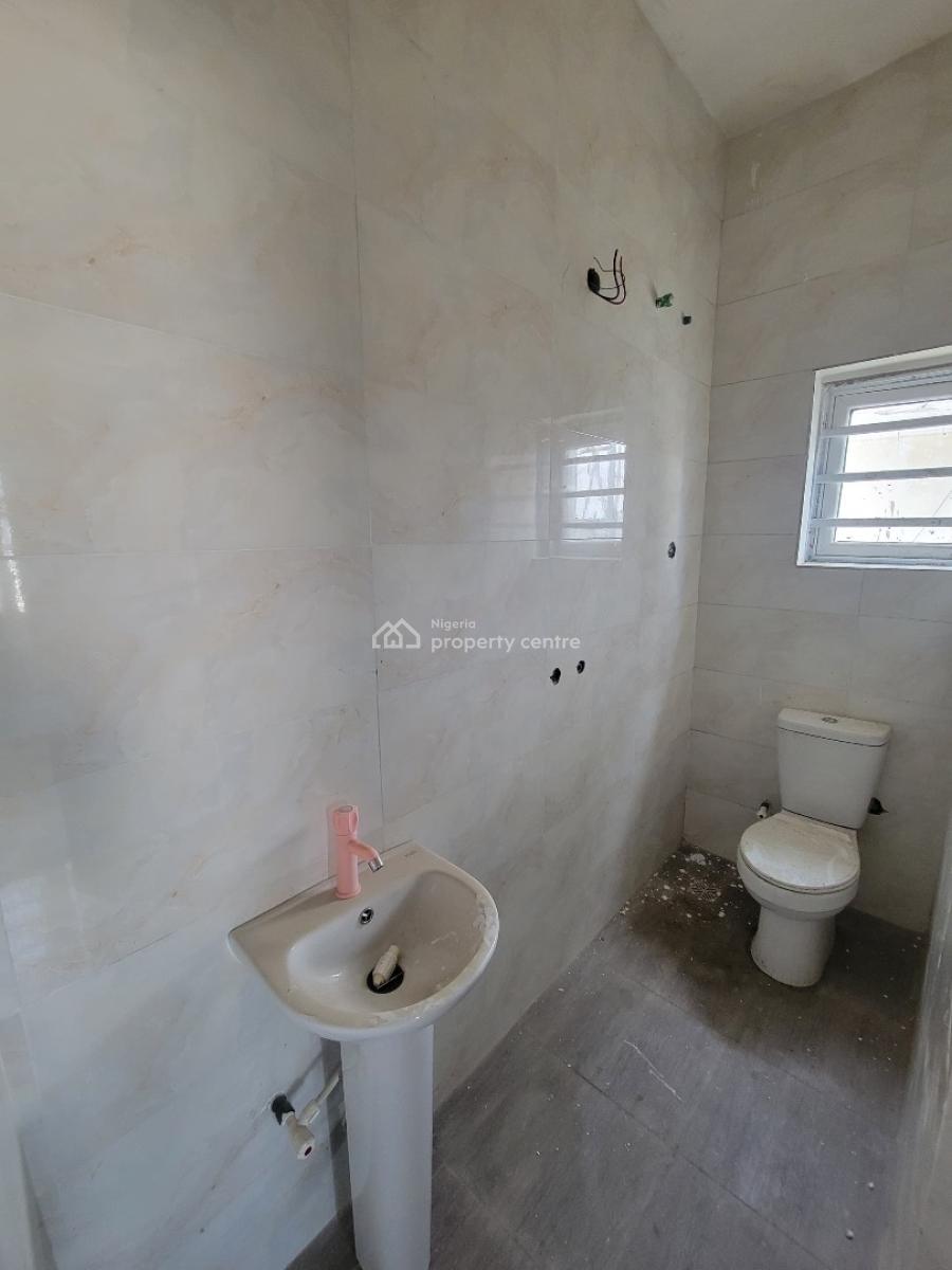 Brand New Spacious 2 Bedroom Apartment, Sangotedo, Ajah, Lagos, Flat / Apartment for Rent