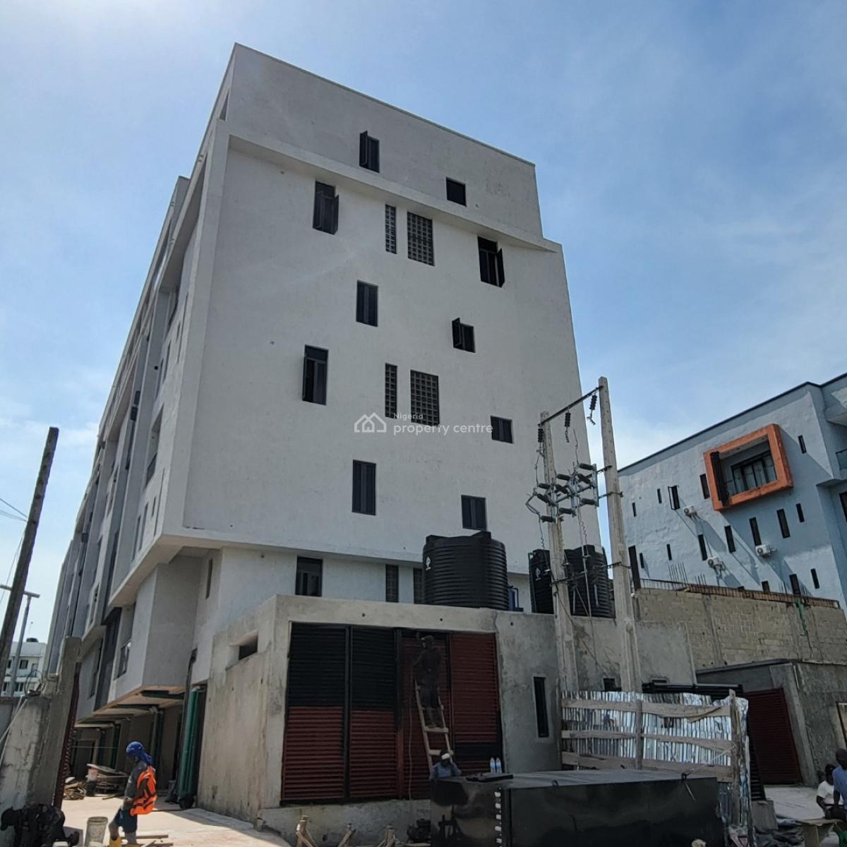 Enormous 2 Bedroom Apartment with an Elevator, Gym and Bq, Ikate, Lekki, Lagos, Flat / Apartment for Sale