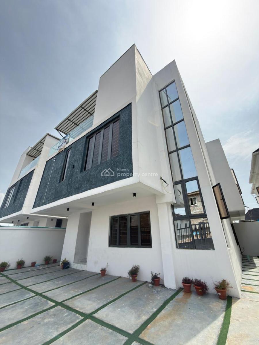 4 Bedroom Semi-detached Duplex with Bq, Ologolo, Lekki, Lagos, House for Sale