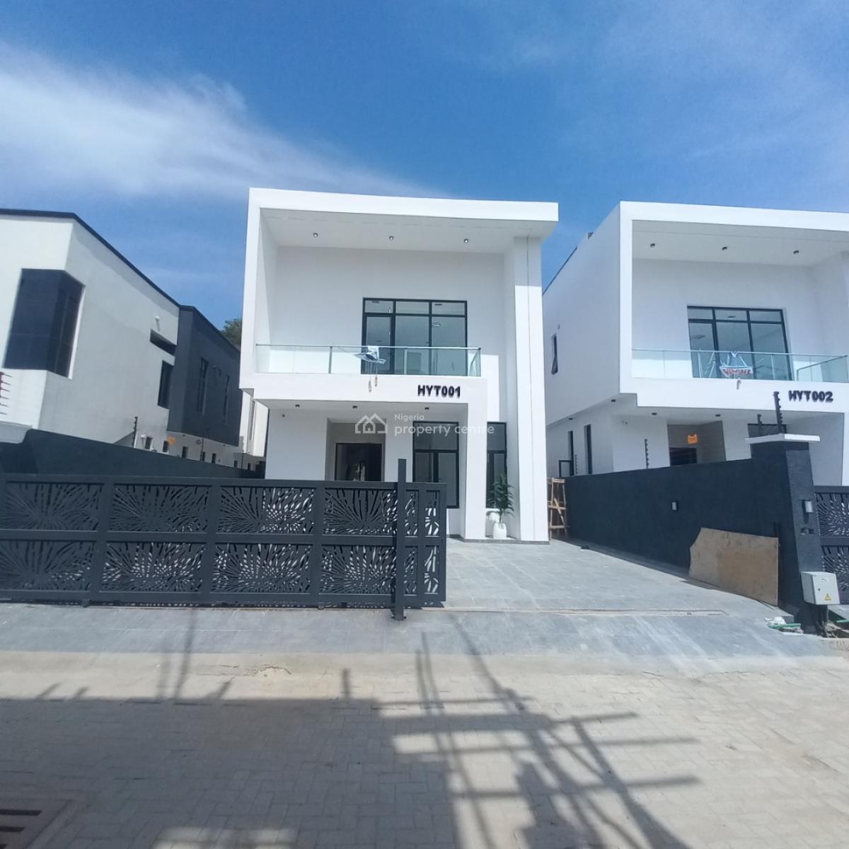 Exquisite 5 Bedroom Detached Duplex with Swimming Pool, Bq, Chevron Toll Gate, Chevron Axis, Lekki, Lagos, Detached Duplex for Sale