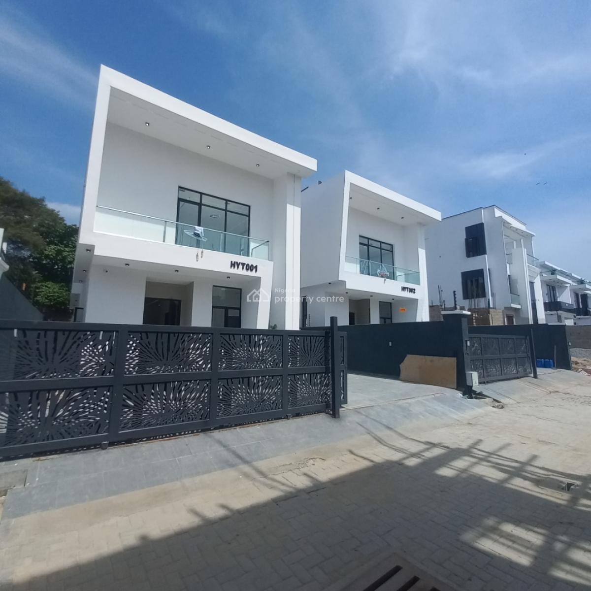 Exquisite 5 Bedroom Detached Duplex with Swimming Pool, Bq, Chevron Toll Gate, Chevron Axis, Lekki, Lagos, Detached Duplex for Sale