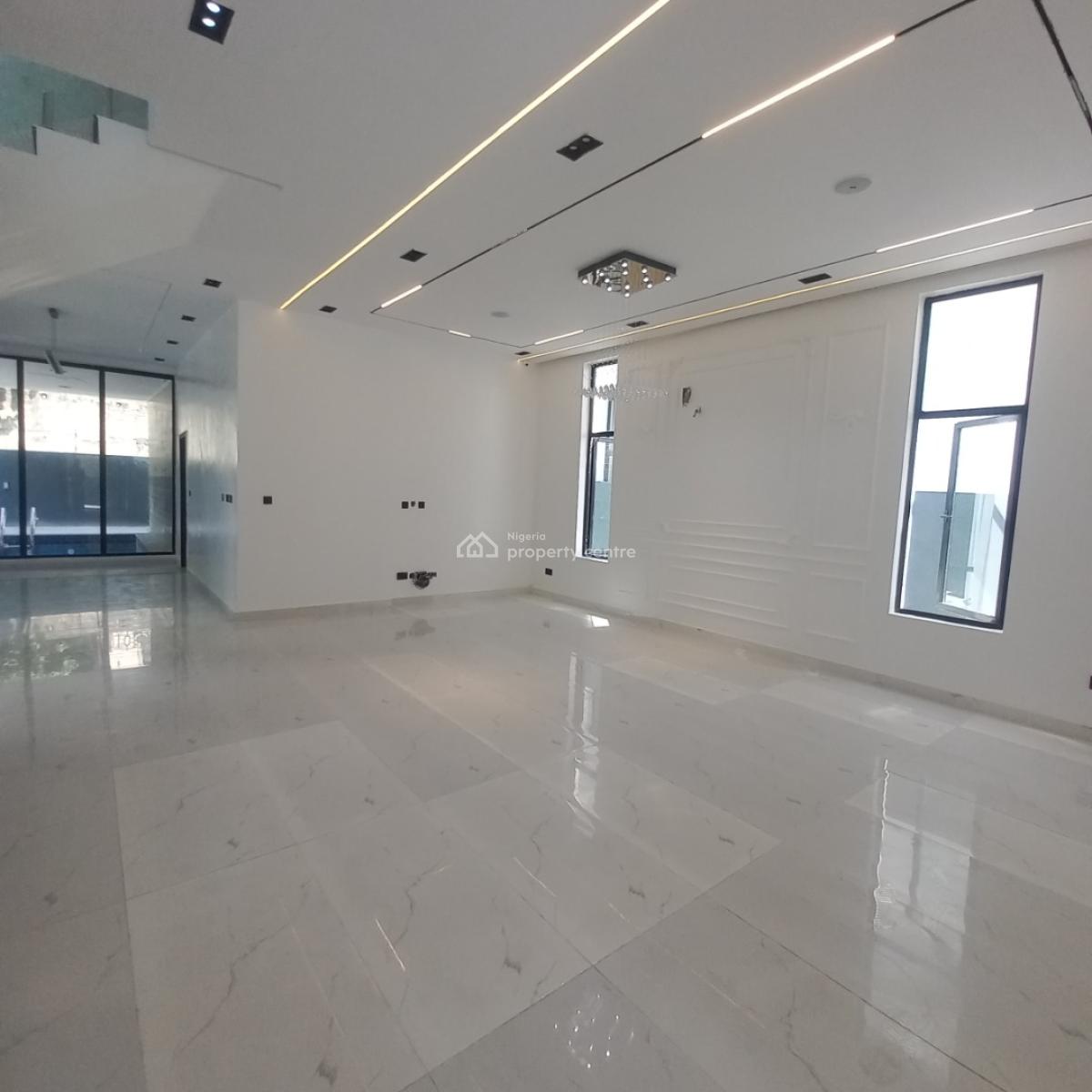 Exquisite 5 Bedroom Detached Duplex with Swimming Pool, Bq, Chevron Toll Gate, Chevron Axis, Lekki, Lagos, Detached Duplex for Sale