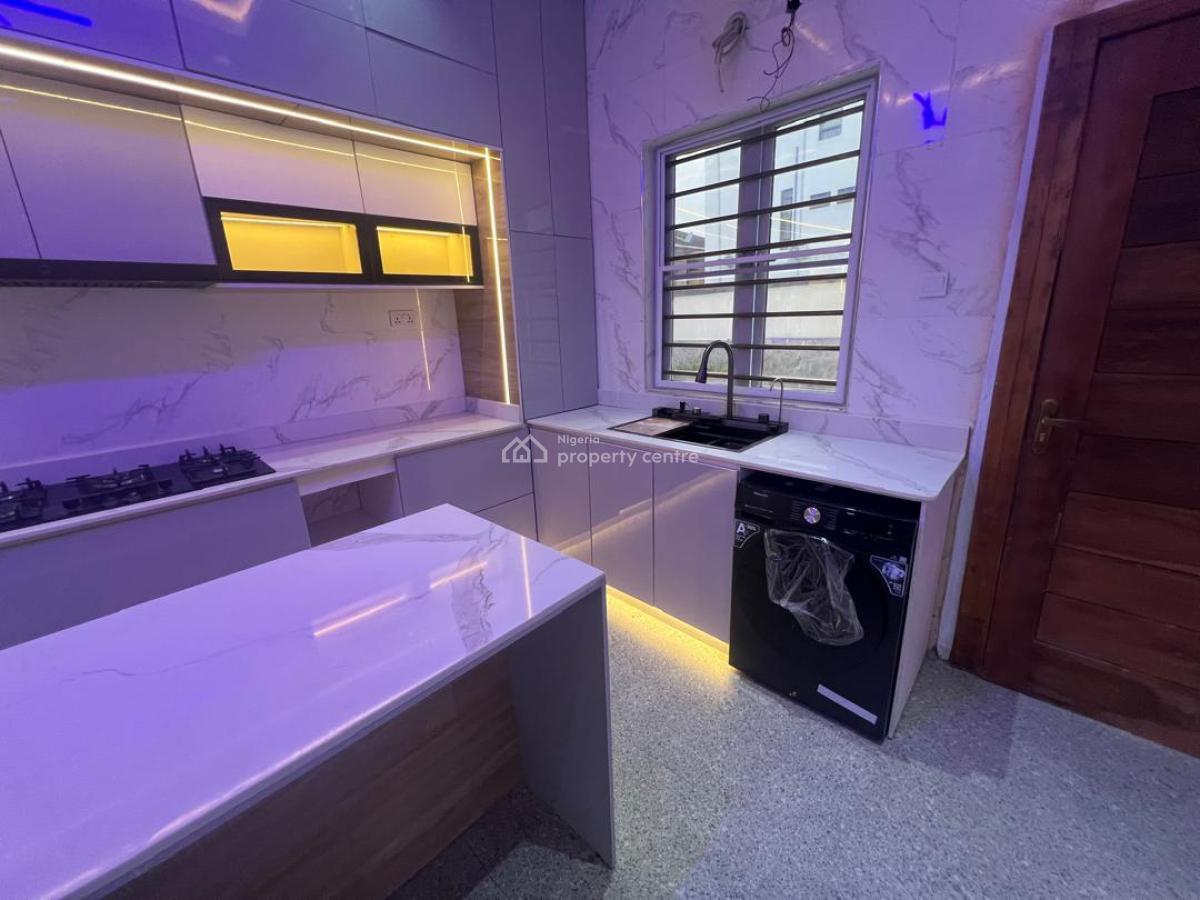 a Newly Built, Luxury 5 Bedroom Fully Detached Duplex, with 2 Room Bq, Chevron, Lekki, Lagos, Detached Duplex for Sale