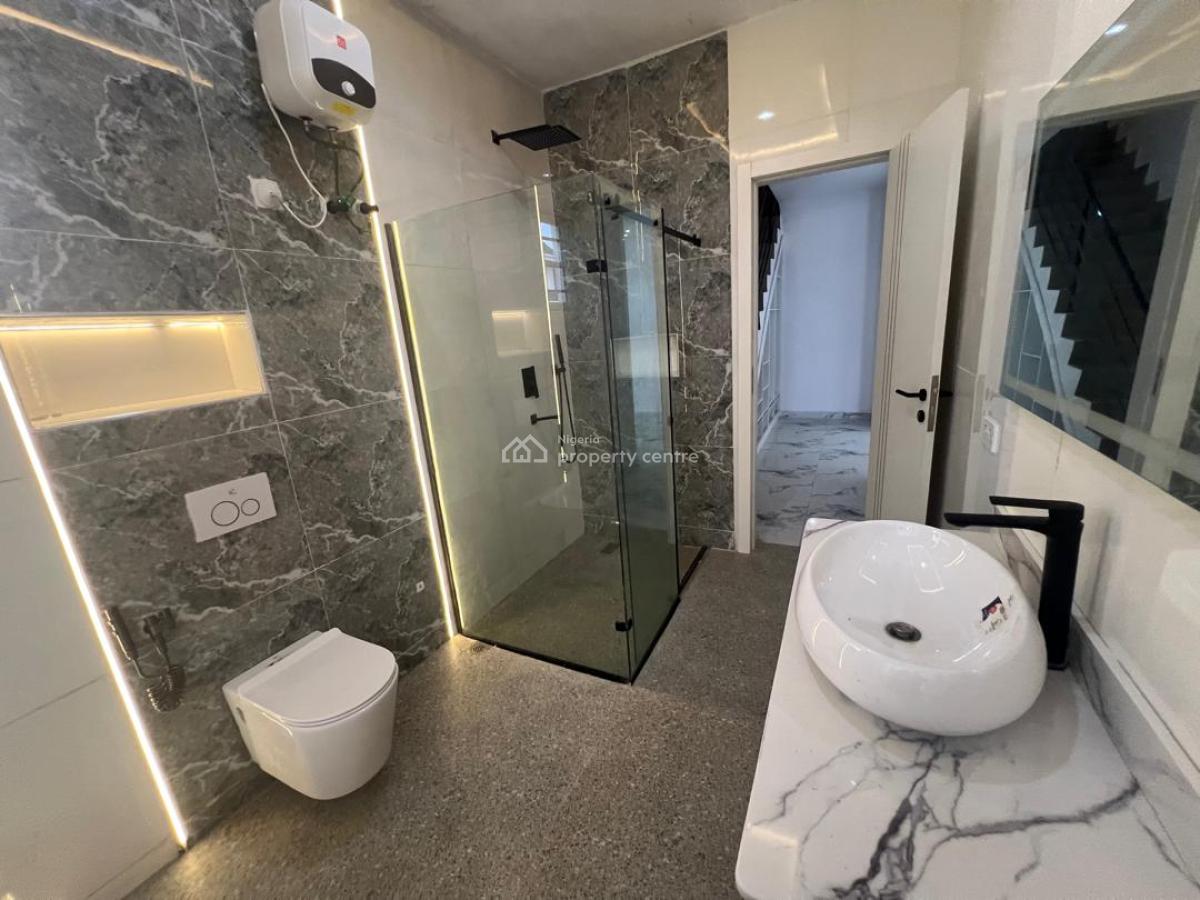 a Newly Built, Luxury 5 Bedroom Fully Detached Duplex, with 2 Room Bq, Chevron, Lekki, Lagos, Detached Duplex for Sale