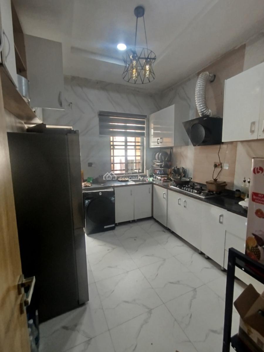 Fully Furnished 4 Bedroom Terrace Duplex Without Bq, Beside Pepperoni, General Paint,, Olokonla, Ajah, Lagos, Terraced Duplex for Sale