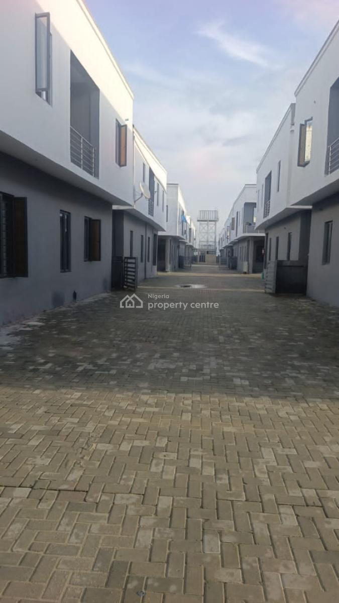 Unfurnished 4 Bedroom Terrace Duplex Without Bq, Beside Pepperoni, General Paint,, Olokonla, Ajah, Lagos, Terraced Duplex for Sale