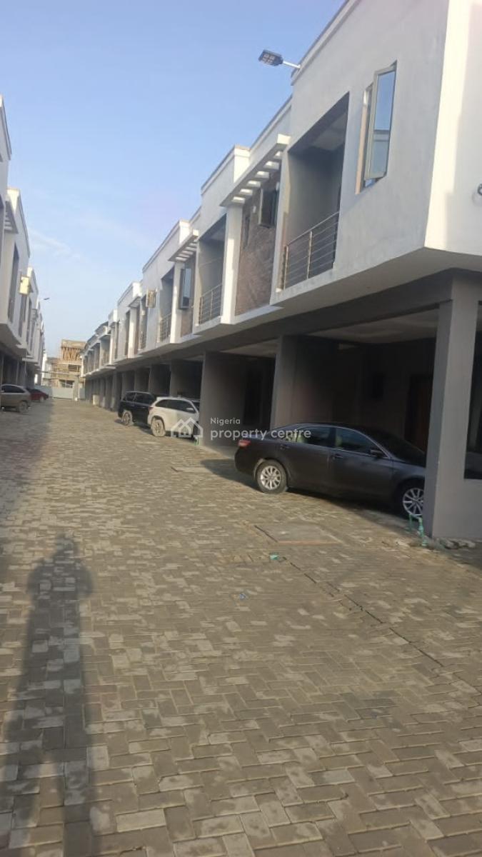 Unfurnished 4 Bedroom Terrace Duplex Without Bq, Beside Pepperoni, General Paint,, Olokonla, Ajah, Lagos, Terraced Duplex for Sale