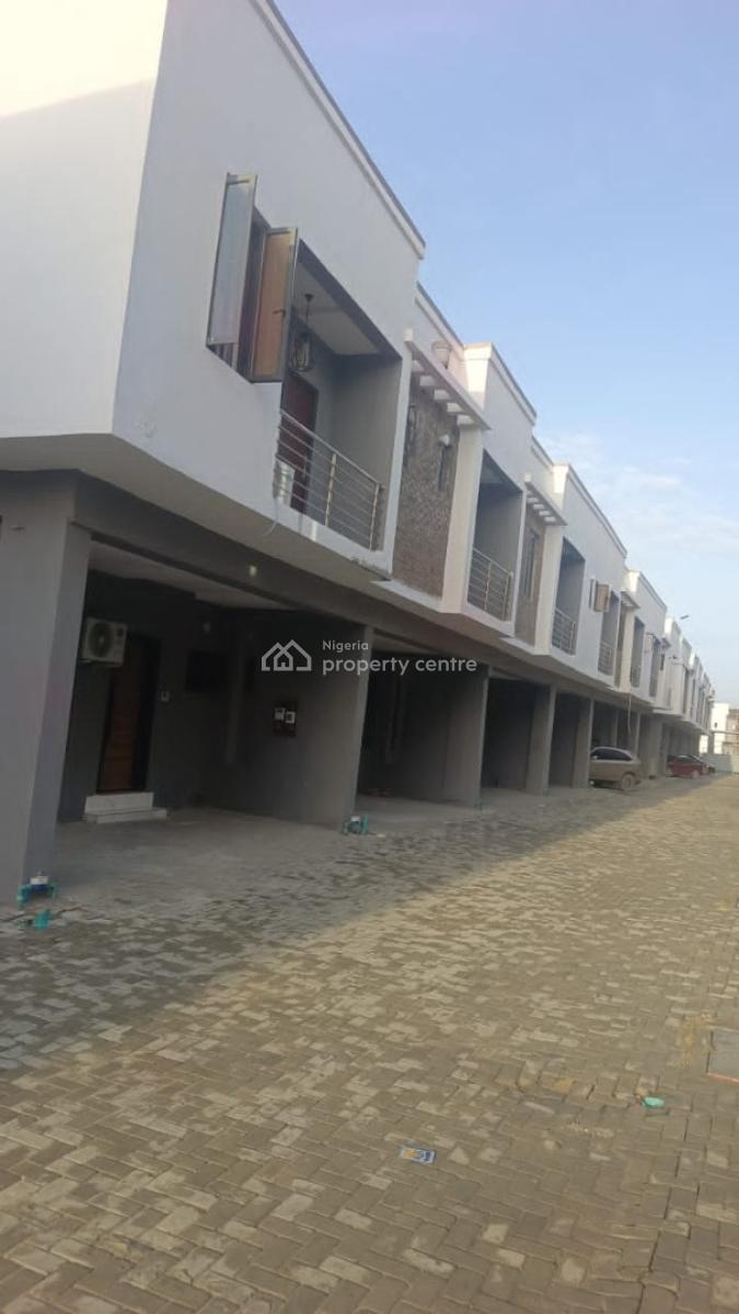 Unfurnished 4 Bedroom Terrace Duplex Without Bq, Beside Pepperoni, General Paint,, Olokonla, Ajah, Lagos, Terraced Duplex for Sale