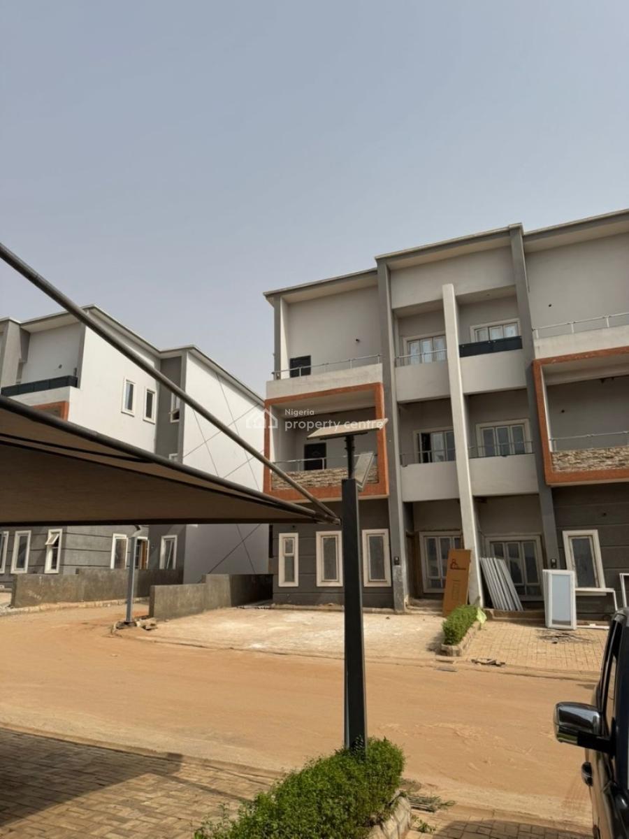 Brand New 4 Bedroom Terrace Duplex + Bq, Games Village, Kaura, Abuja, Terraced Duplex for Rent