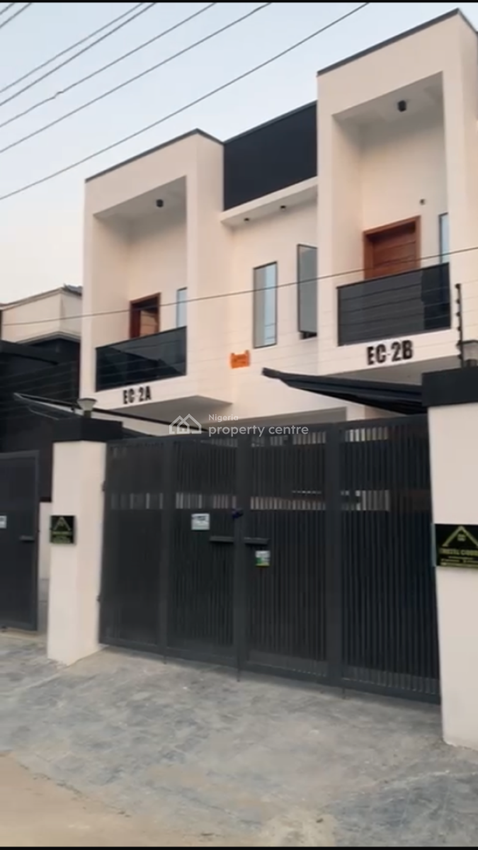 4 Bedroom Semi Detached, Sangotedo, Ajah, Lagos, Detached Duplex for Sale