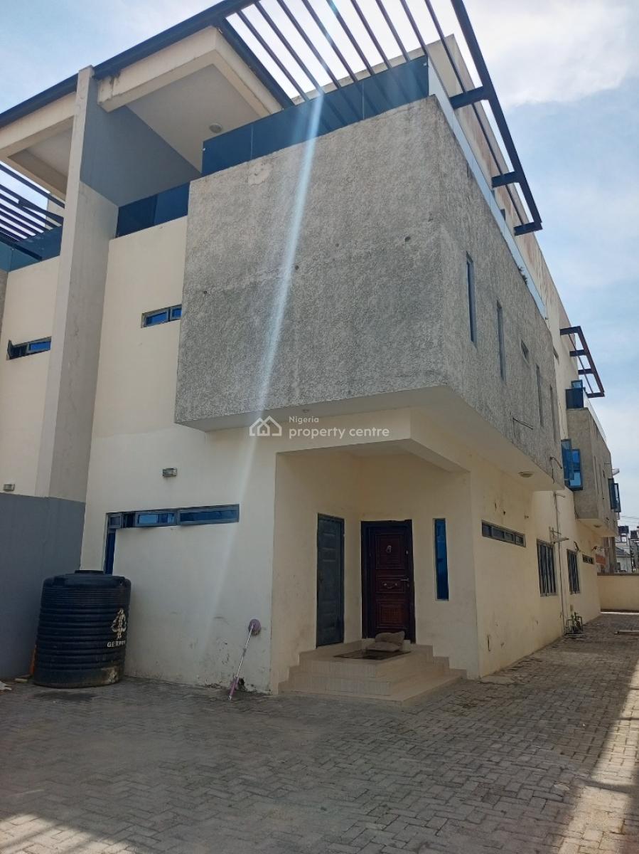 3 Bedroom Duplex with Bq Rooftop, 2 Sitting Rooms, Lekki Phase 1, Lekki, Lagos, Semi-detached Duplex for Rent