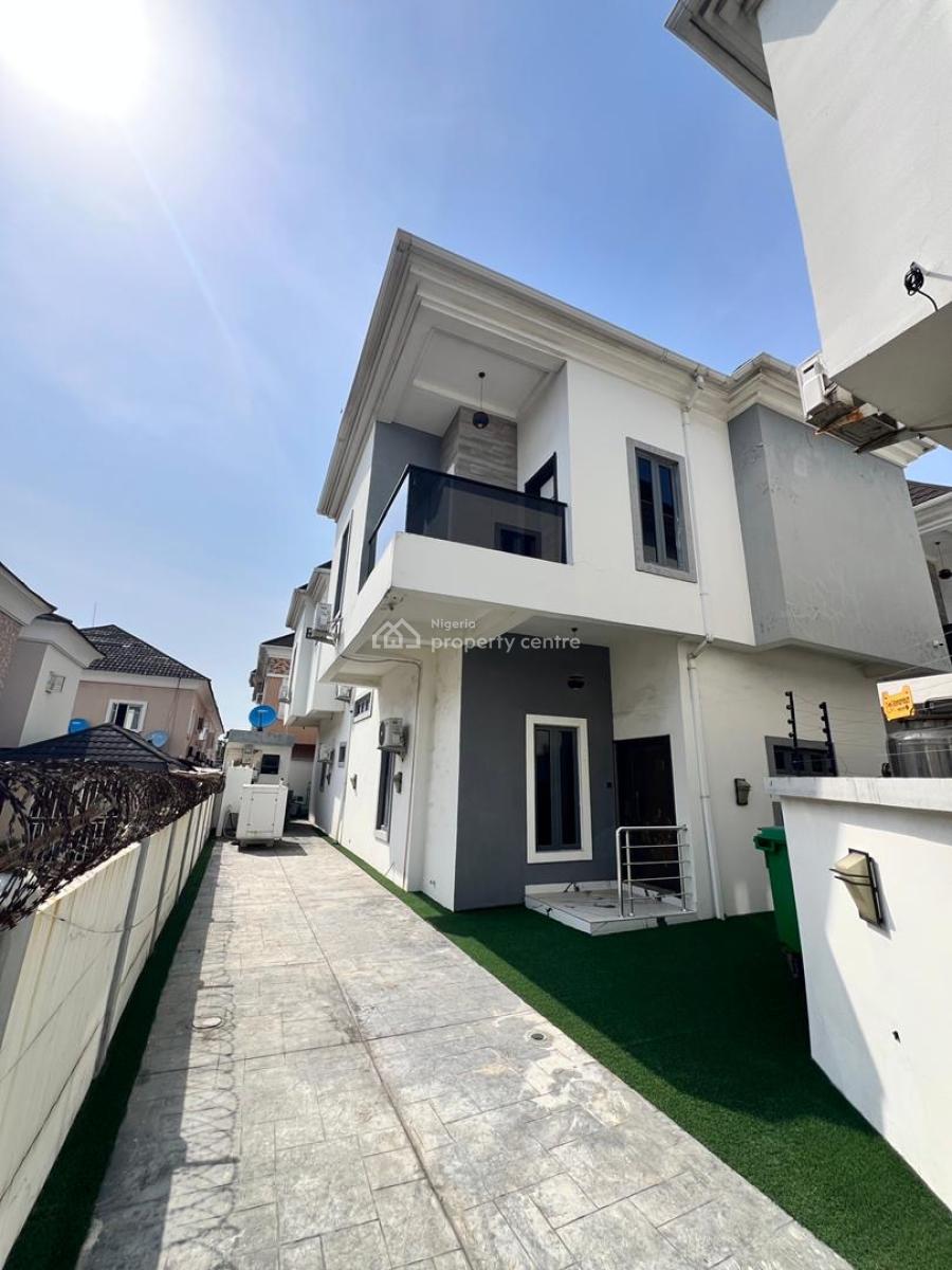 Well Furnished and Spacious 5 Bedroom Detached Duplex with Bq, Chevron, Lekki, Lagos, Detached Duplex for Rent