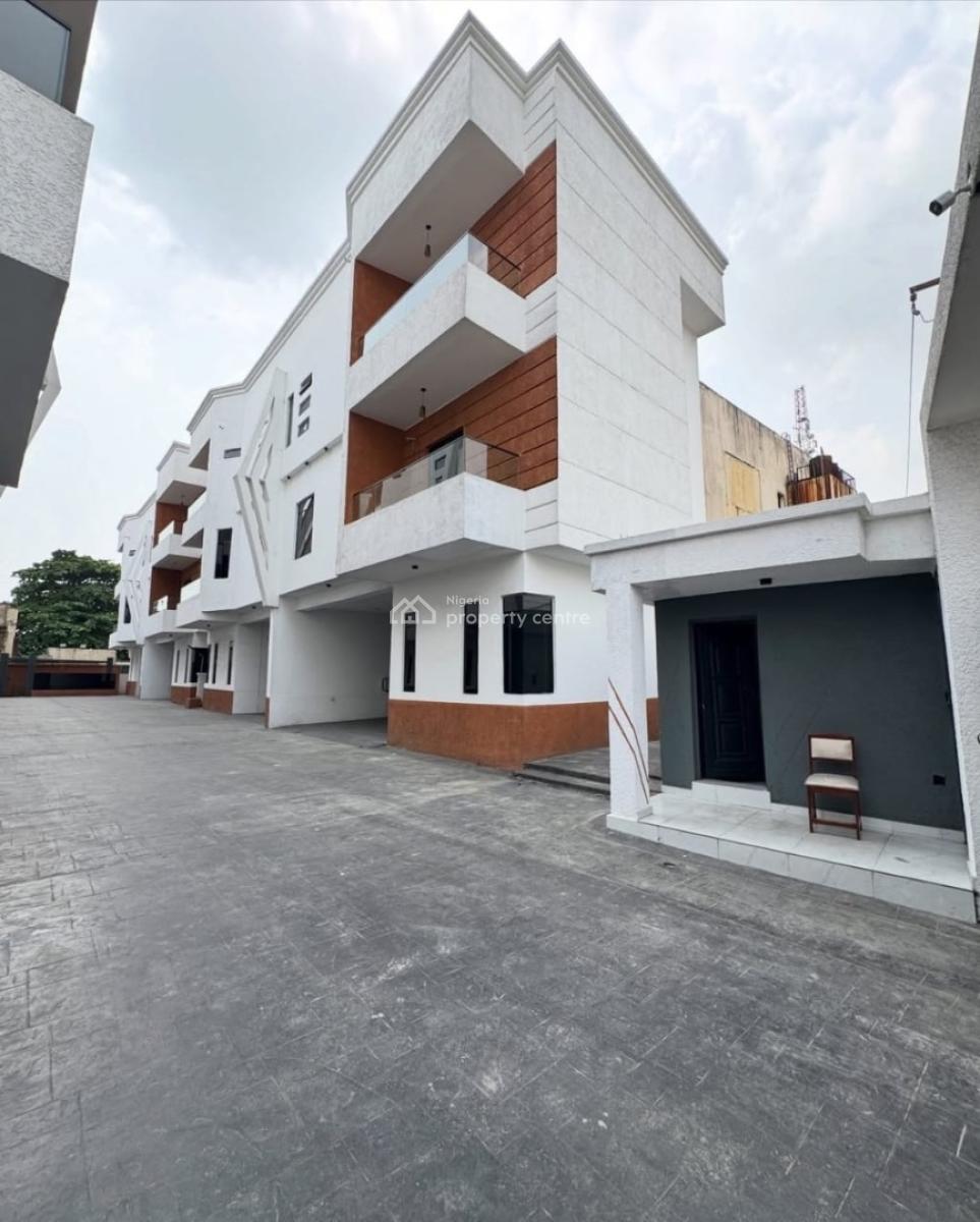 4 Bedroom Duplex with a Bq, Osapa London, Lekki, Lagos, Semi-detached Duplex for Sale