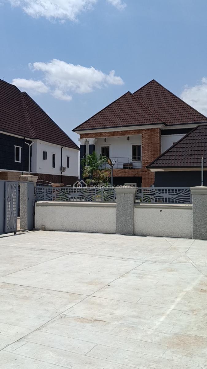 Luxury Finished 4 Bedroom Detached Duplex with a Self-contained, Sally Homes, Off Airport Road, Lugbe District, Abuja, Detached Duplex for Sale