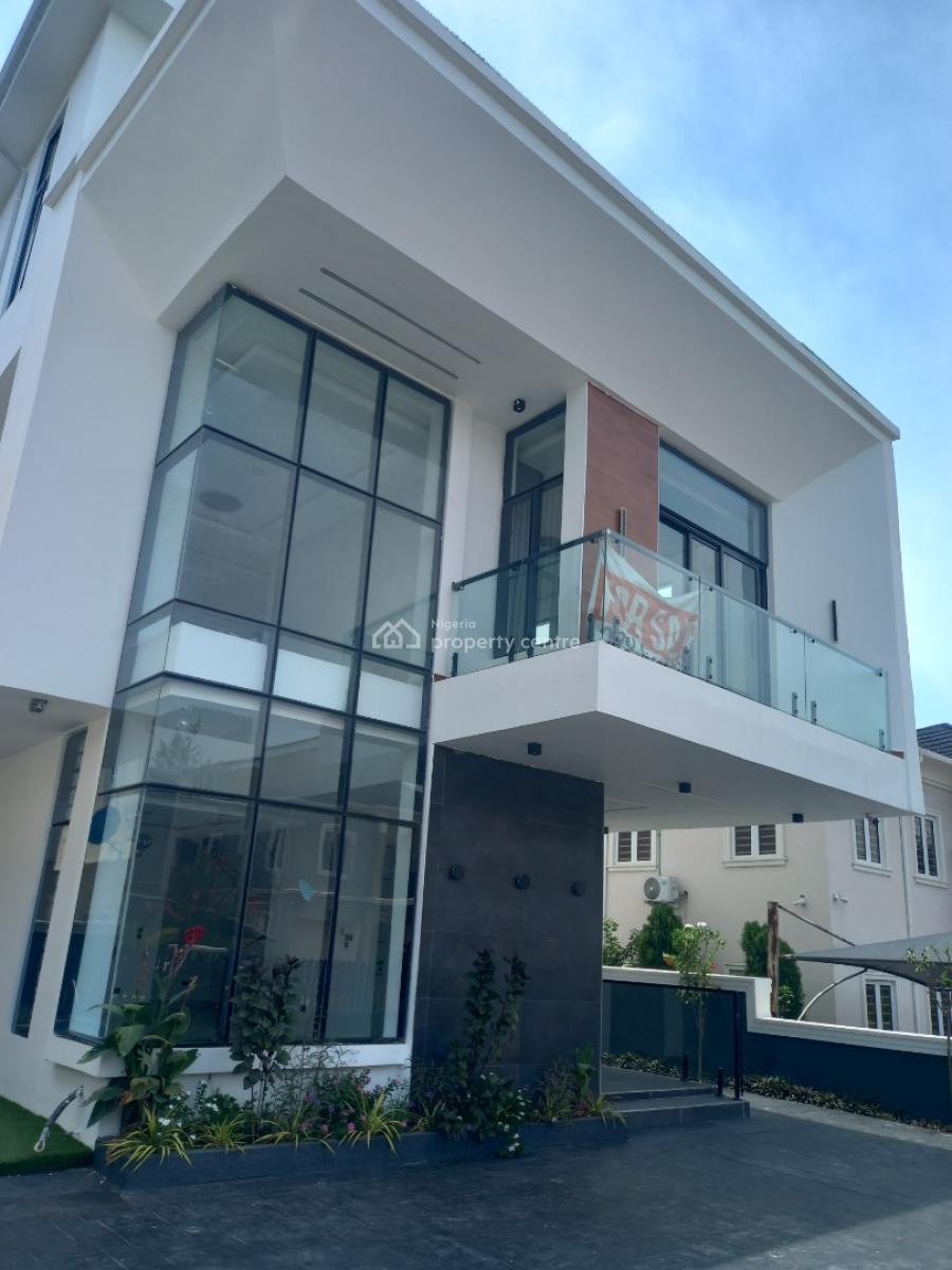 Luxury 5 Bedroom Fully Detached Duplex with Swimming Pool, Megamound Estate, Chevron, Lekki, Lagos, Detached Duplex for Sale