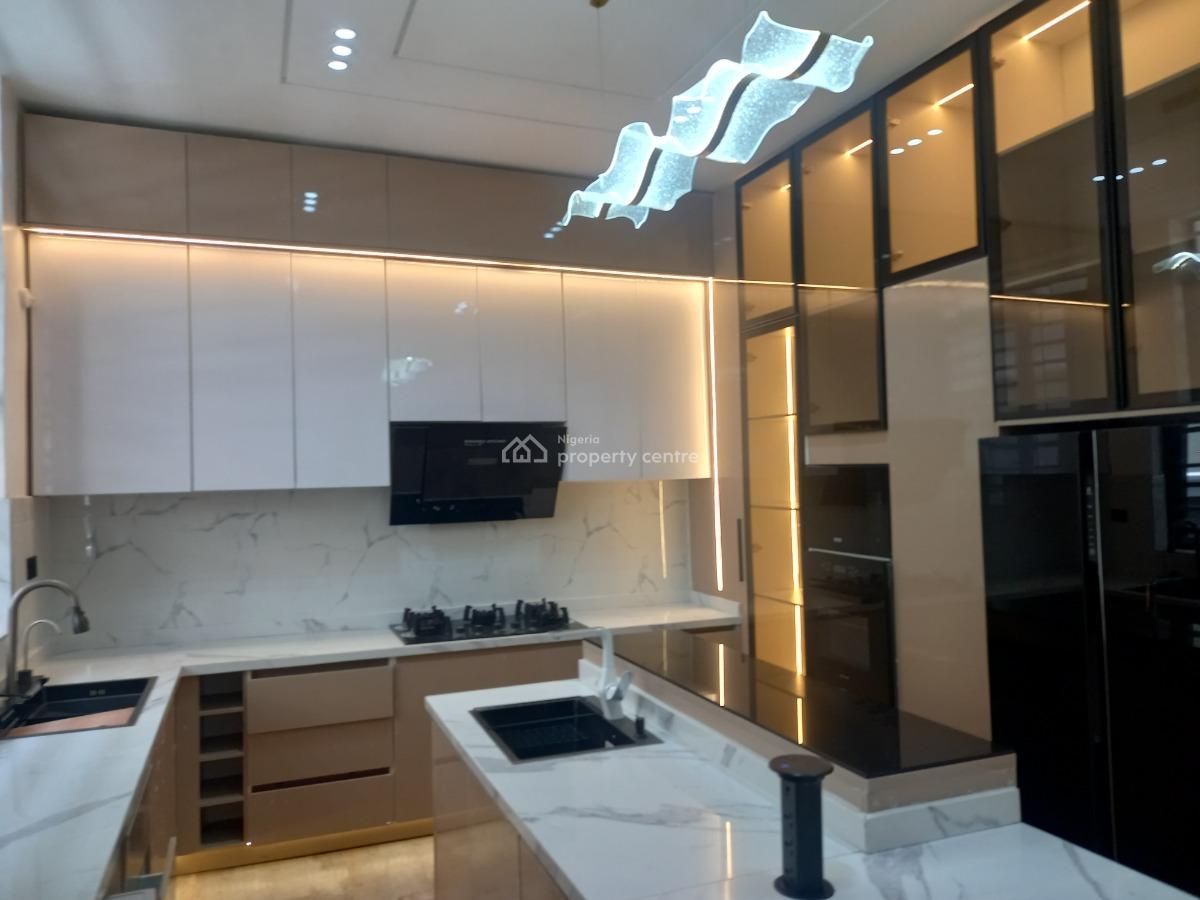 Luxury 5 Bedroom Fully Detached Duplex with Swimming Pool, Megamound Estate, Chevron, Lekki, Lagos, Detached Duplex for Sale