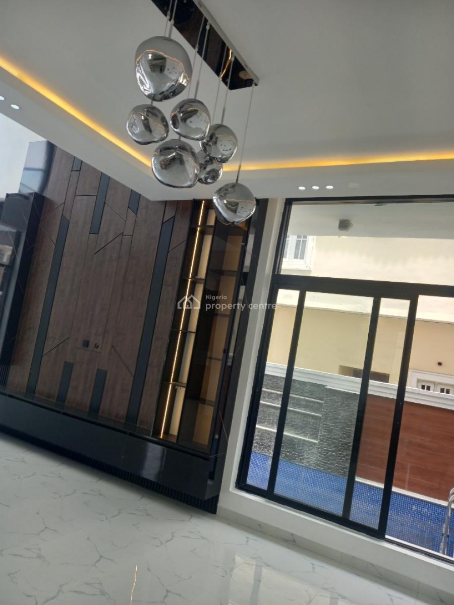 Luxury 5 Bedroom Fully Detached Duplex with Swimming Pool, Megamound Estate, Chevron, Lekki, Lagos, Detached Duplex for Sale