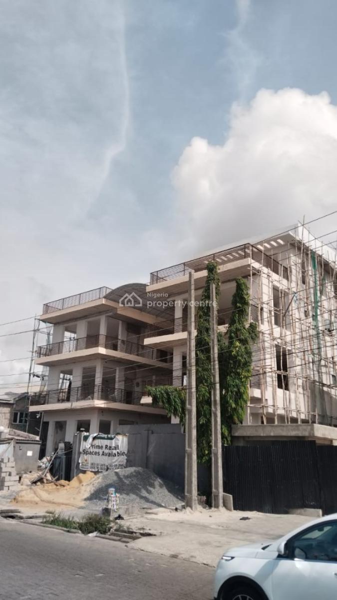 Magnificiently Built and Brand New Office Space, Show Rooms, and Shops, Fola Osibo Street, Lekki Phase 1, Lekki, Lagos, Commercial Property for Rent