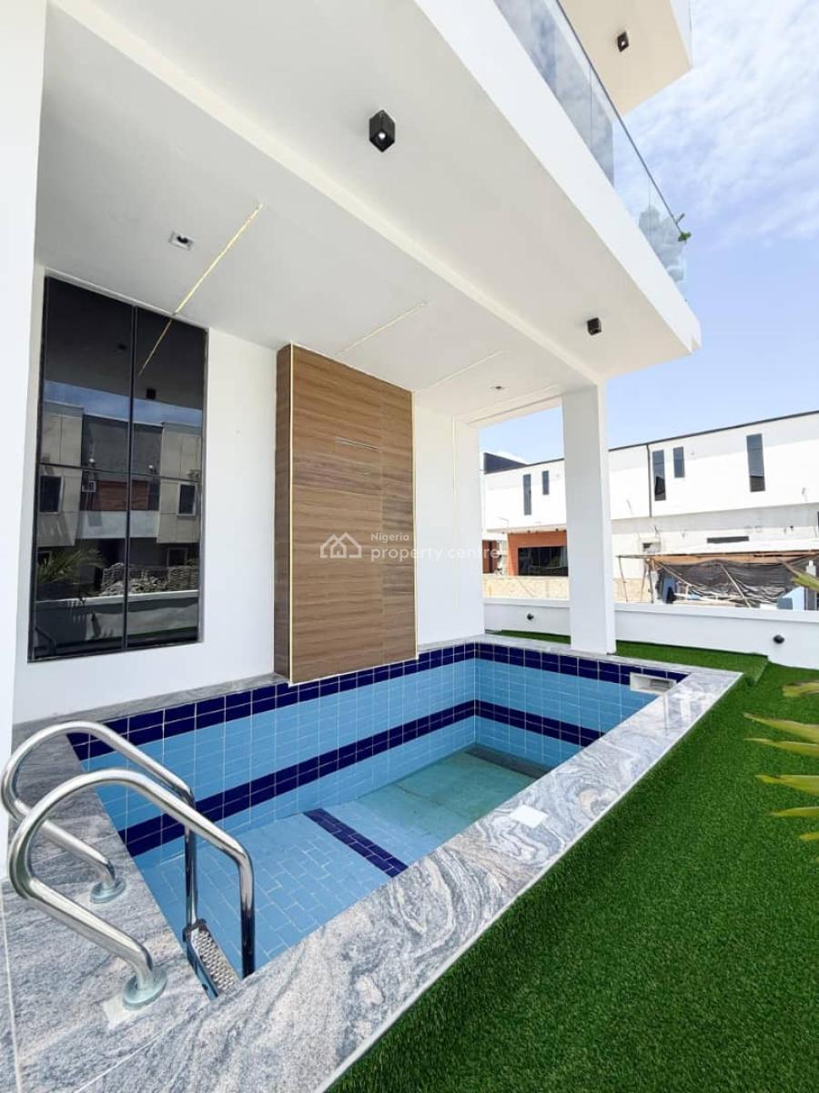 Luxurious 5 Bedroom Fully Detached Duplex + Bq, Chevron Conservation Road, Lekki, Lagos, Detached Duplex for Sale