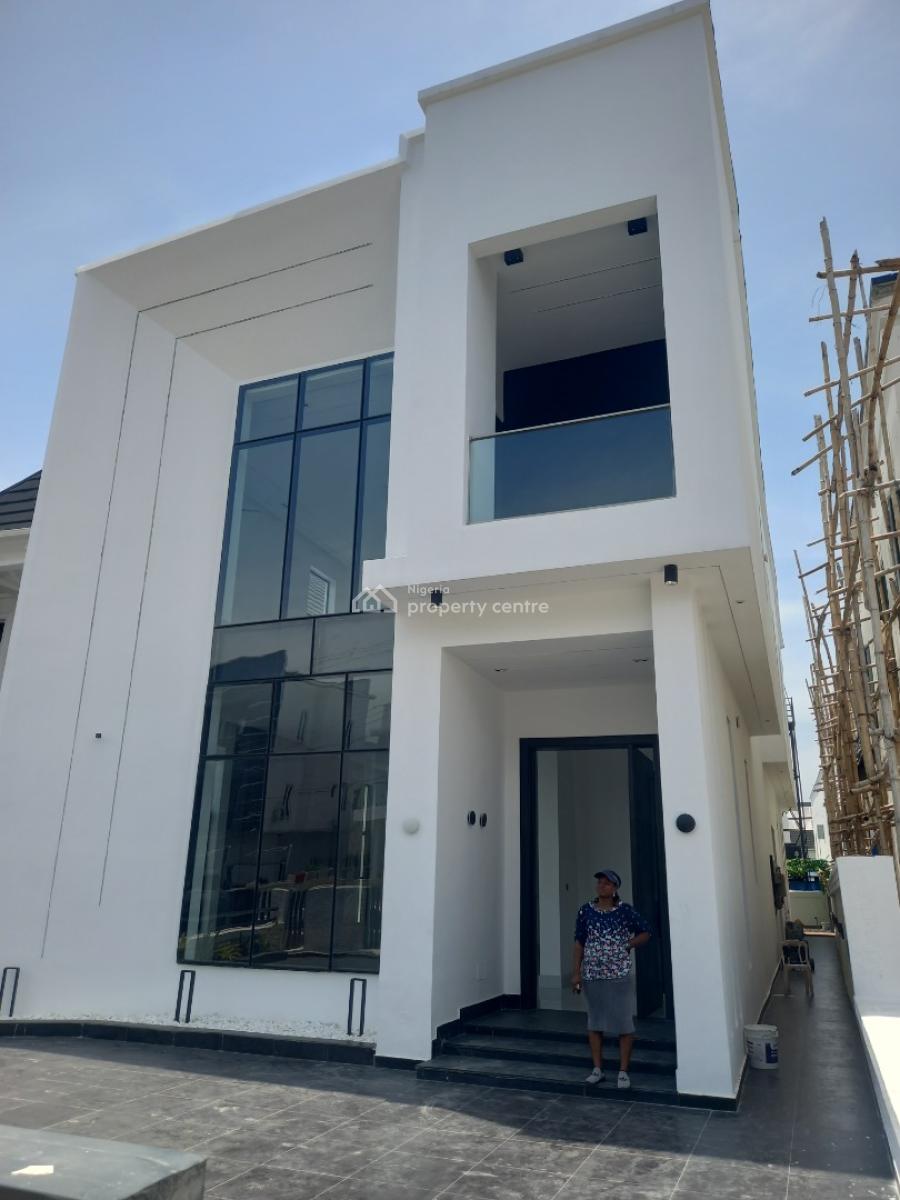 Luxury 5 Bedroom Fully Detached Duplex with Swimming Pool, Megamound Estate, Chevron Landmark, Lekki, Lagos, Detached Duplex for Sale