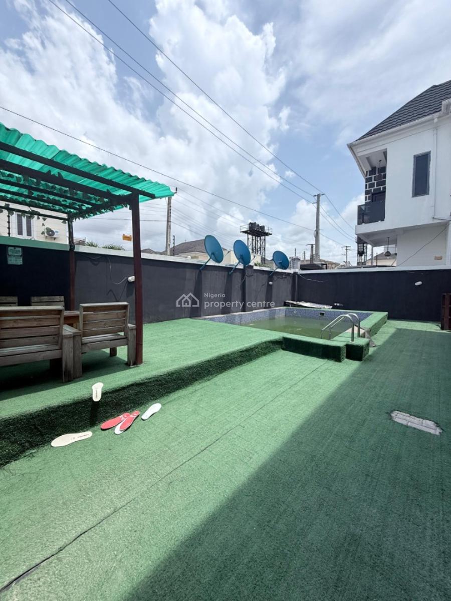 Beautiful 3 Bedroom Terrace Duplex with Gym, Playground, Ajah, Lagos, Terraced Duplex for Rent