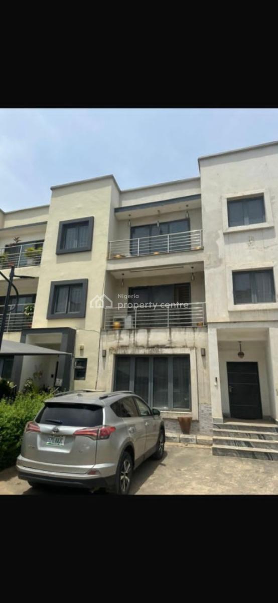 Well Finished 4 Bedroom Terrace Duplex with Bq, Gudu, Abuja, Terraced Duplex for Rent