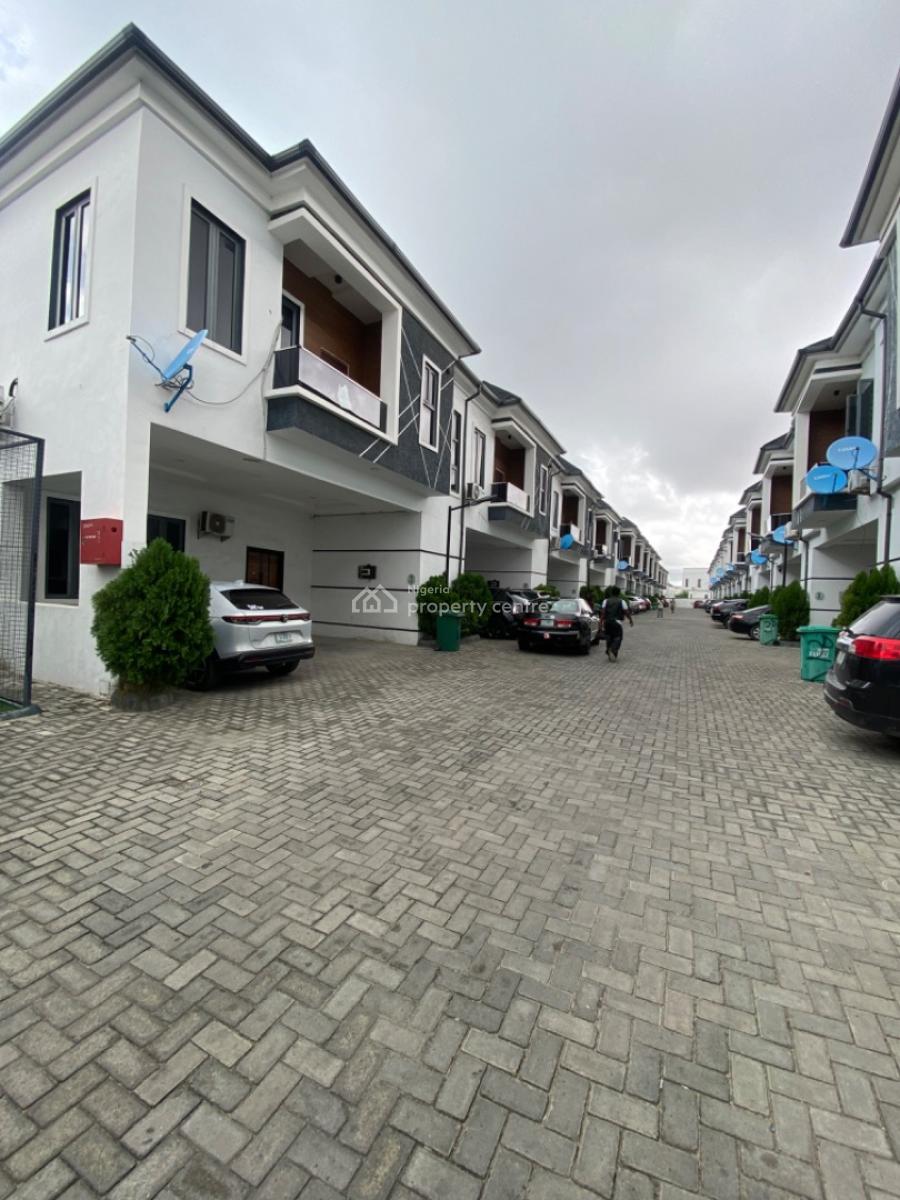 Fully Serviced 4 Bedrooms Terrace Duplex/not Furnished, Orchid Road, Lekki Phase 2, Lekki, Lagos, Terraced Duplex for Rent