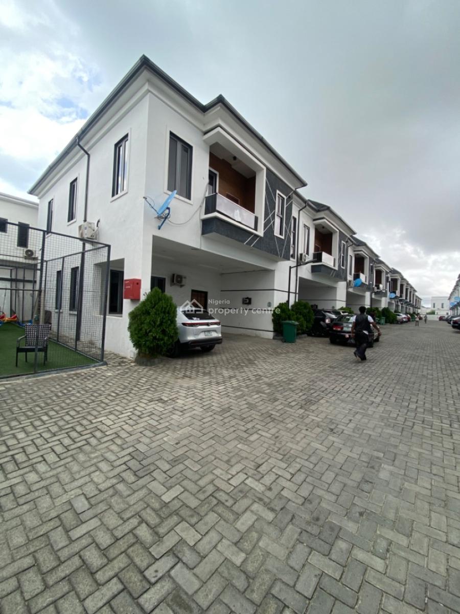 Fully Serviced 4 Bedrooms Terrace Duplex/not Furnished, Orchid Road, Lekki Phase 2, Lekki, Lagos, Terraced Duplex for Rent