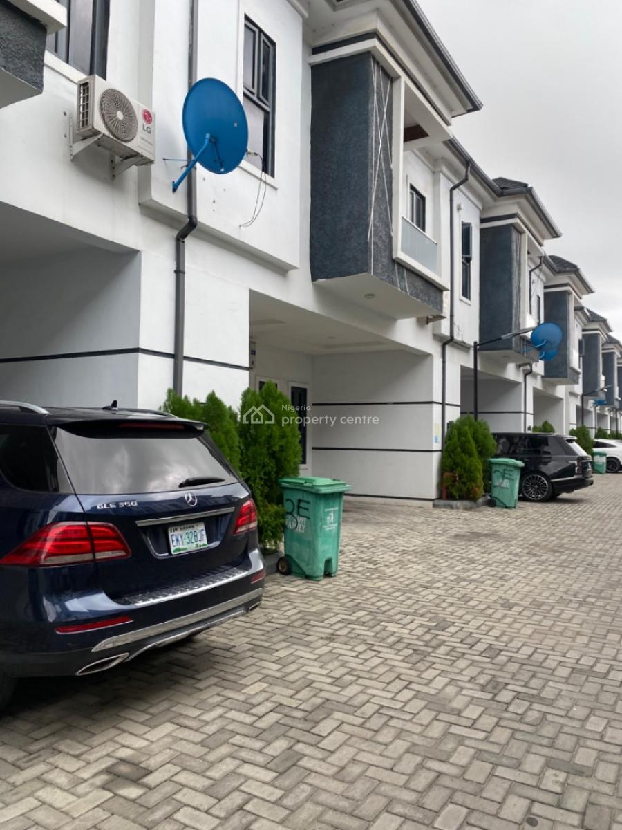 Fully Serviced 4 Bedrooms Terrace Duplex/not Furnished, Orchid Road, Lekki Phase 2, Lekki, Lagos, Terraced Duplex for Rent