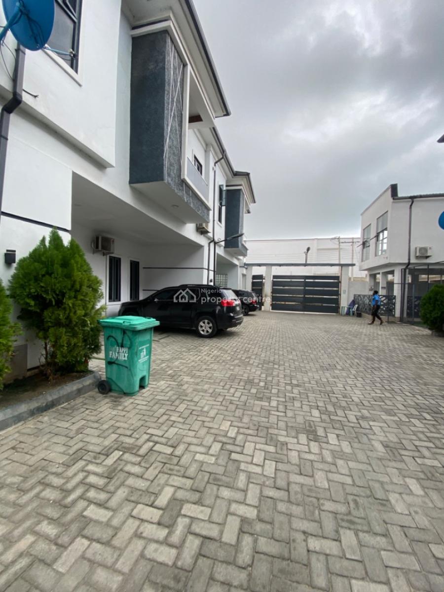Fully Serviced 4 Bedrooms Terrace Duplex/not Furnished, Orchid Road, Lekki Phase 2, Lekki, Lagos, Terraced Duplex for Rent
