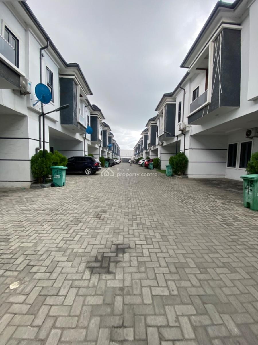 Fully Serviced 4 Bedrooms Terrace Duplex/not Furnished, Orchid Road, Lekki Phase 2, Lekki, Lagos, Terraced Duplex for Rent