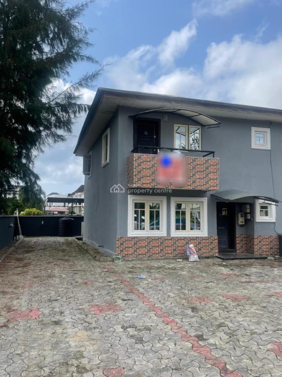 3 Bedroom Terrace Duplex Corner Piece, Inside Megamound Estate, Leeki County Homes, Lekki, Lagos, Terraced Duplex for Rent