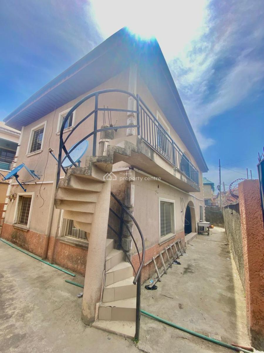 Standard Mini Flat with Dining Space, Upstairs, Unity Estate, Badore, Ajah, Lagos, Mini Flat (room and Parlour) for Rent