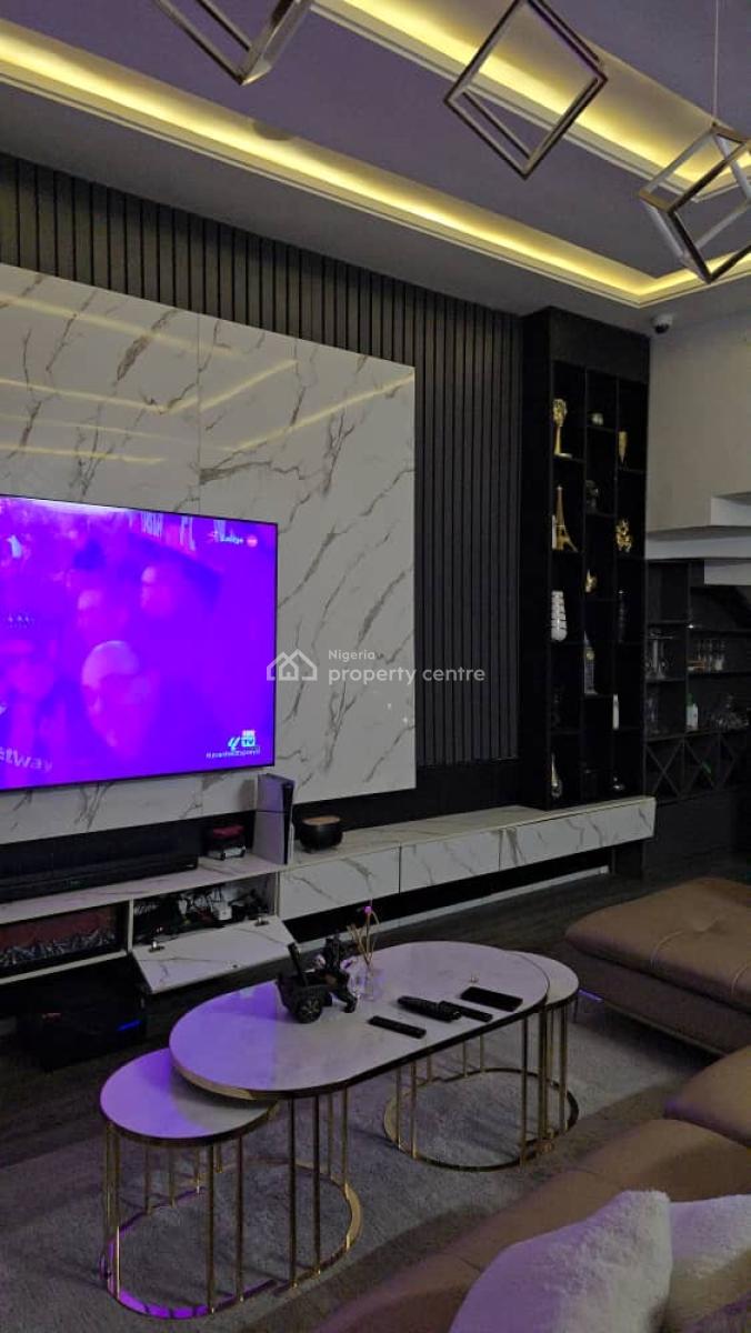 Fully Furnished 5 Bedrooms Detached Duplex with Bq, Lekki Phase 2, Lekki, Lagos, Detached Duplex for Rent