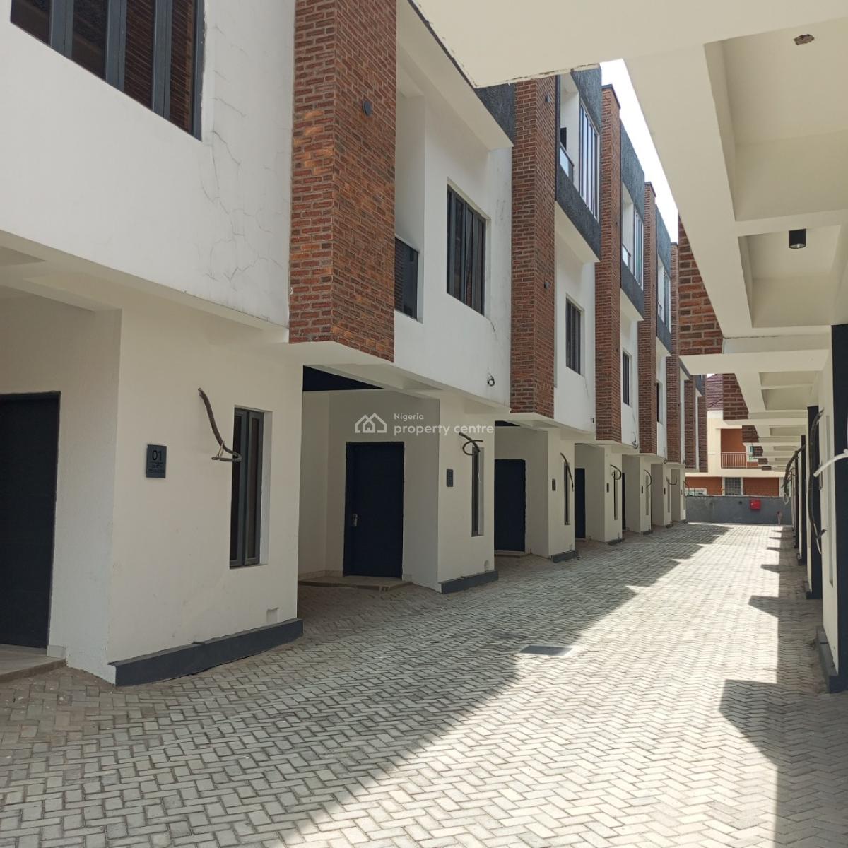 Luxurious and Standard 4 Bedroom Terrace Duplex with a Bq, Igbon Efon, Lekki, Lagos, Terraced Duplex for Sale