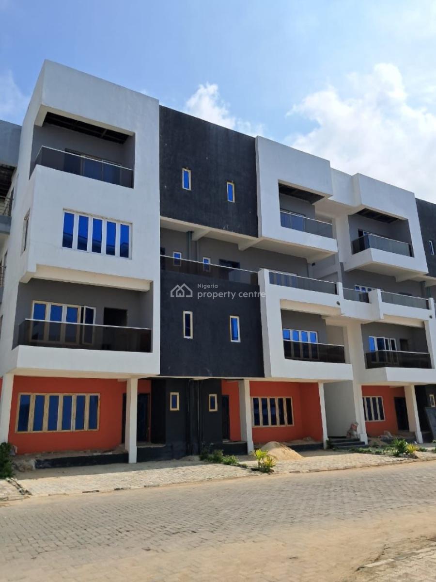Magnificent 4 Bedroom Maisonette Duplex in an Estate, Nike Art Gallery, Axis, Ikate, Lekki, Lagos, Terraced Duplex for Sale