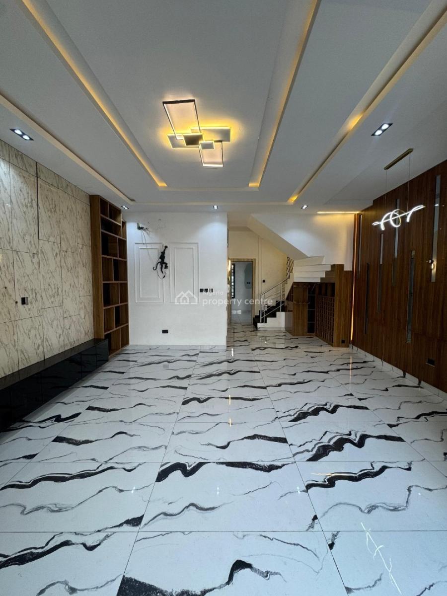 Well Built 4 Bedroom Semi Detached Duplex with Bq, Orchid Road, Lekki, Lagos, Semi-detached Duplex for Rent