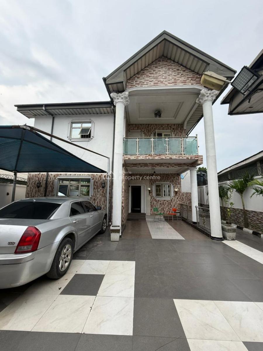 5 Bedroom Detached Duplex with a Security House, Off Iwofe Road, Port Harcourt, Rivers, Detached Duplex for Sale
