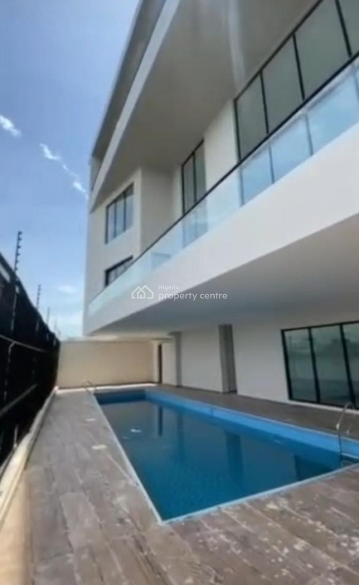 Waterfront 6bedroom Fully Detached Duplex in a Mini Estate with Elevat, Banana Island, Ikoyi, Lagos, Detached Duplex for Sale