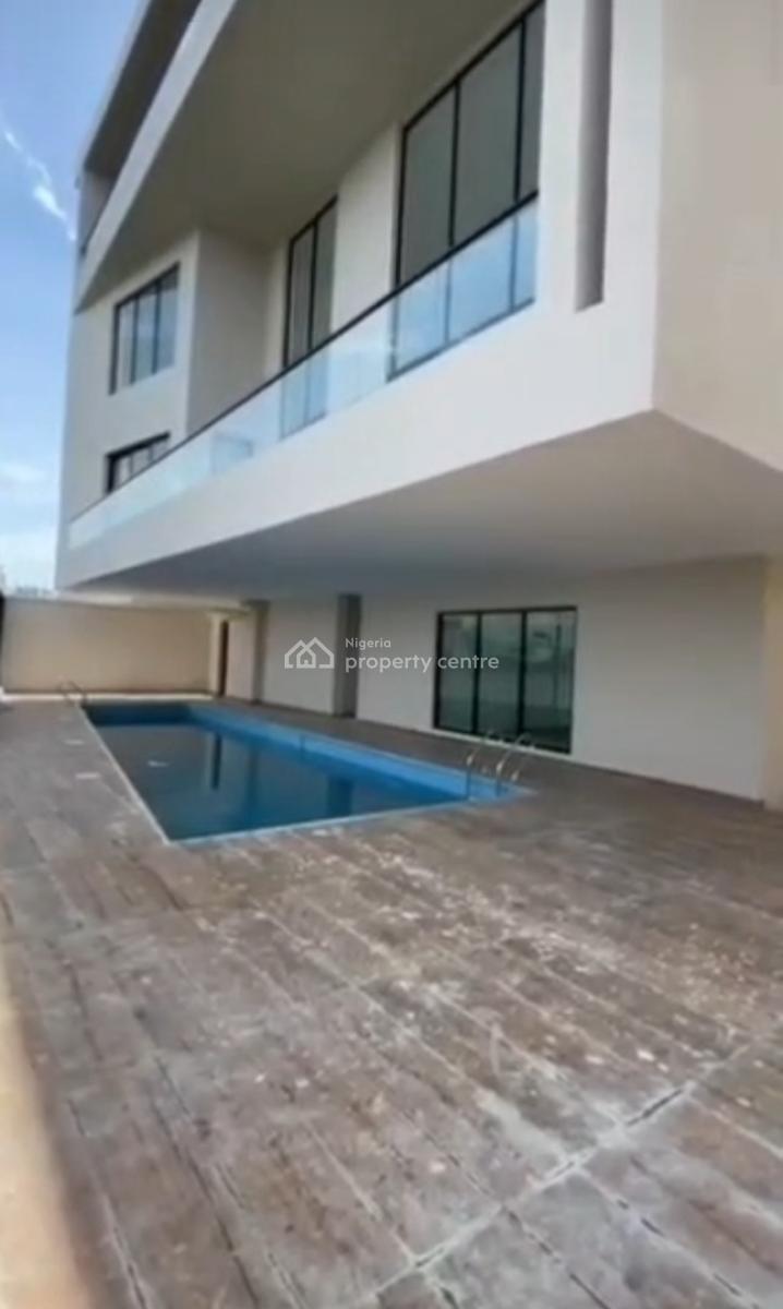 Waterfront 6bedroom Fully Detached Duplex in a Mini Estate with Elevat, Banana Island, Ikoyi, Lagos, Detached Duplex for Sale