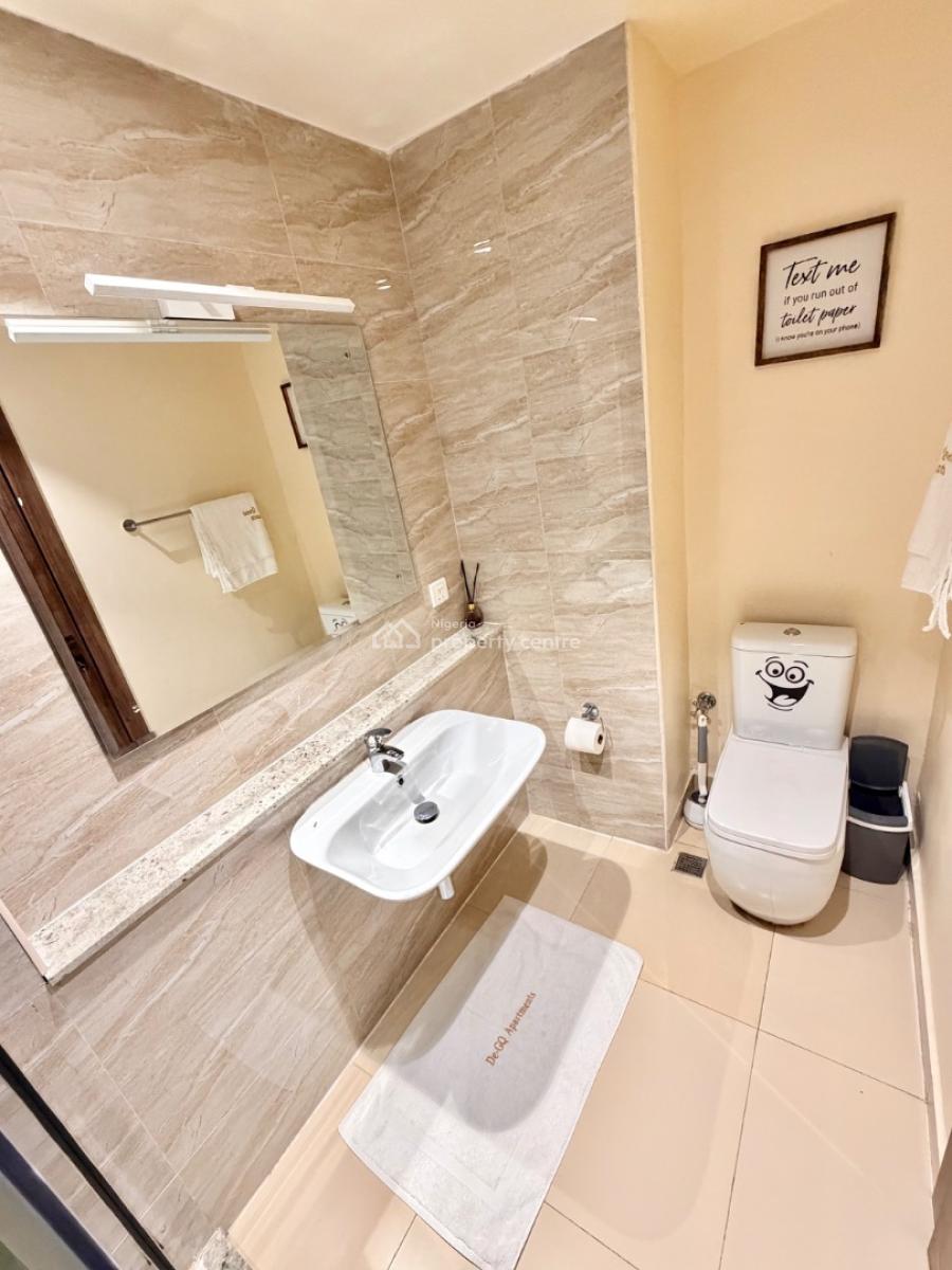 Sea View 2-bedroom Fully Furnished Apartment, Bluewater Residences / Sapphire Tower, Lekki Phase 1, Lekki, Lagos, Flat / Apartment for Rent