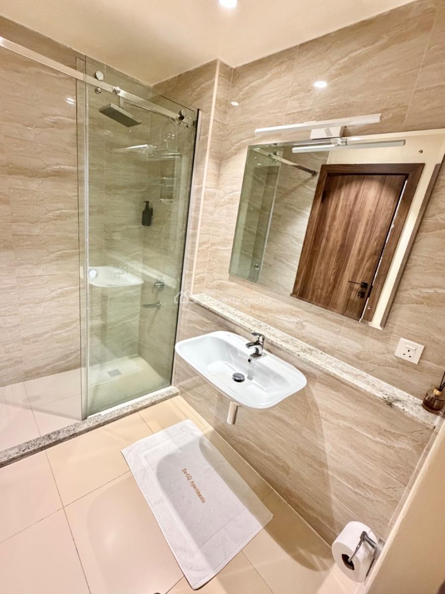 Sea View 2-bedroom Fully Furnished Apartment, Bluewater Residences / Sapphire Tower, Lekki Phase 1, Lekki, Lagos, Flat / Apartment for Rent