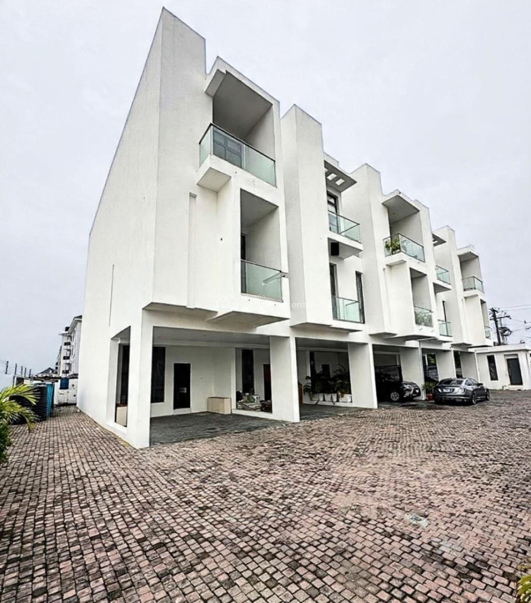 Lovely 4 Bedroom Terrace Duplex with Bq, Lekki Phase 1, Lekki, Lagos, Terraced Duplex for Sale
