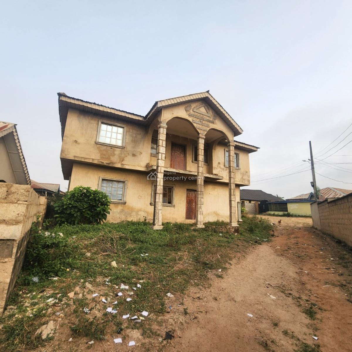Standard 4 Bedroom Duplex, Odo Oba, Moniya, Ibadan, Oyo, Detached Duplex for Sale