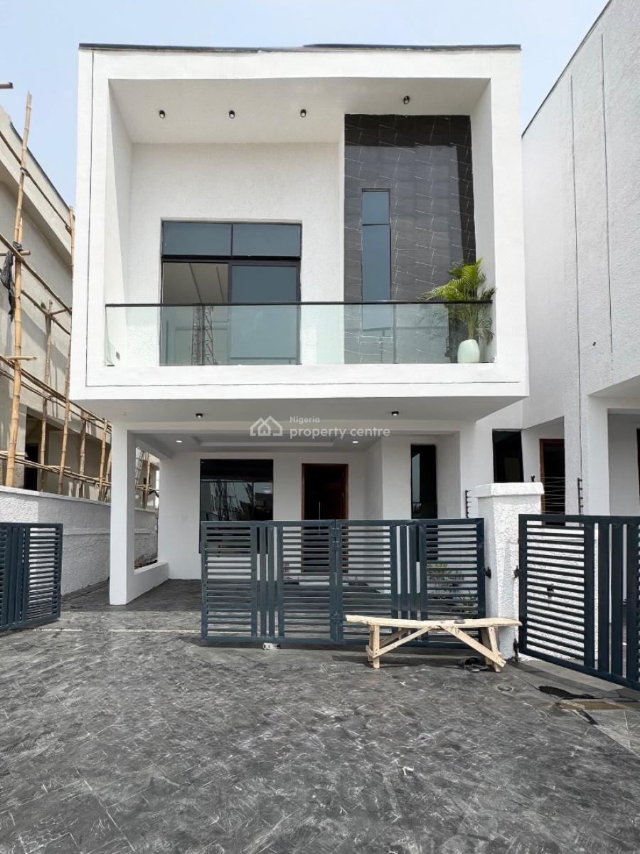 Newly Built 4 Bedroom Detached Duplex with Bq, 4 Bedroom Duplex for Sale, Ikota, Lekki, Lagos, Detached Duplex for Sale