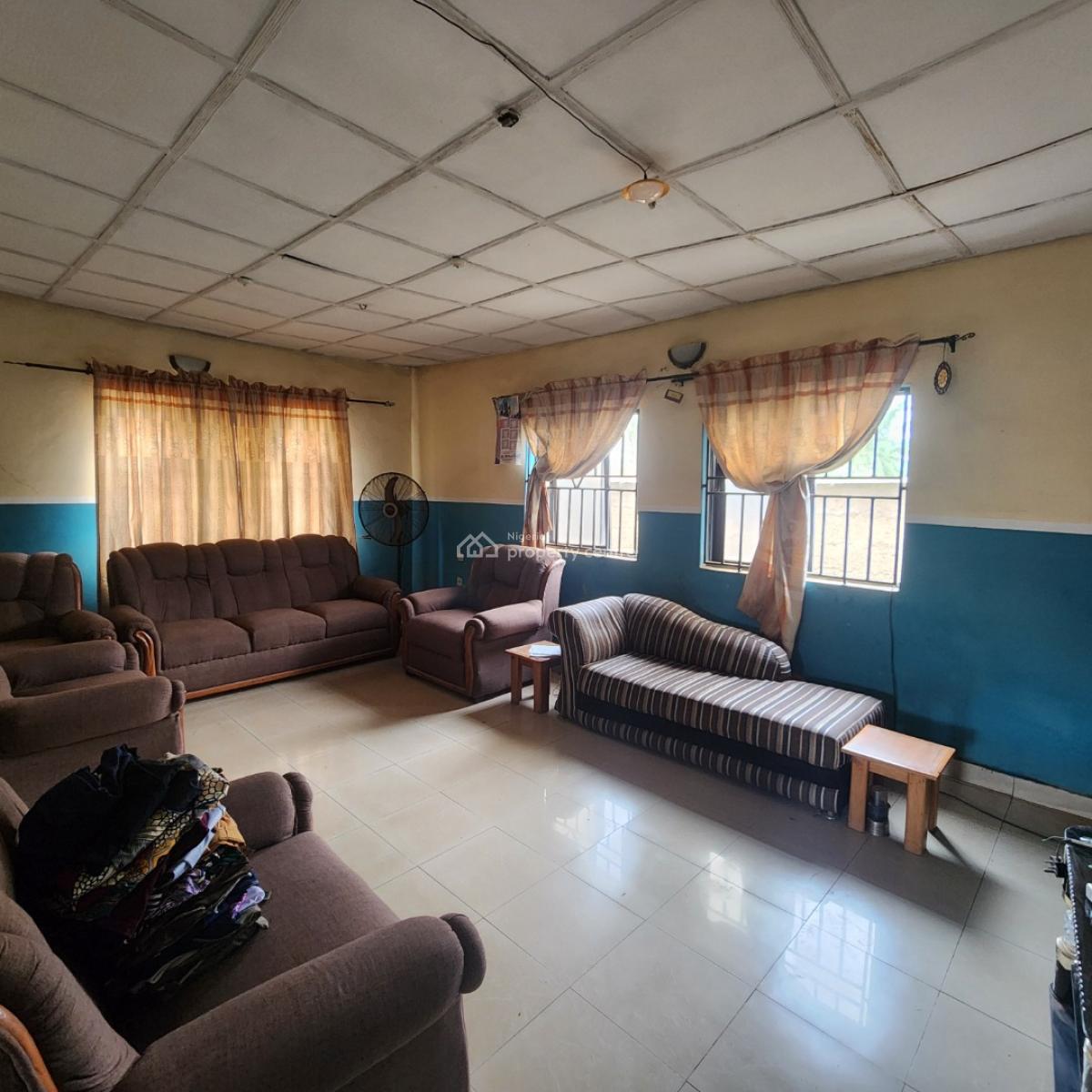 Four Bedroom Flat, Goodness Estate, Behind Ojoo Barracks, Ojoo, Ibadan, Oyo, Detached Bungalow for Sale