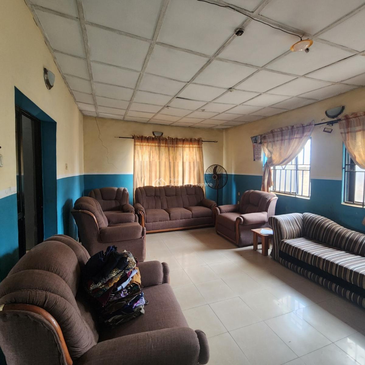 Four Bedroom Flat, Goodness Estate, Behind Ojoo Barracks, Ojoo, Ibadan, Oyo, Detached Bungalow for Sale