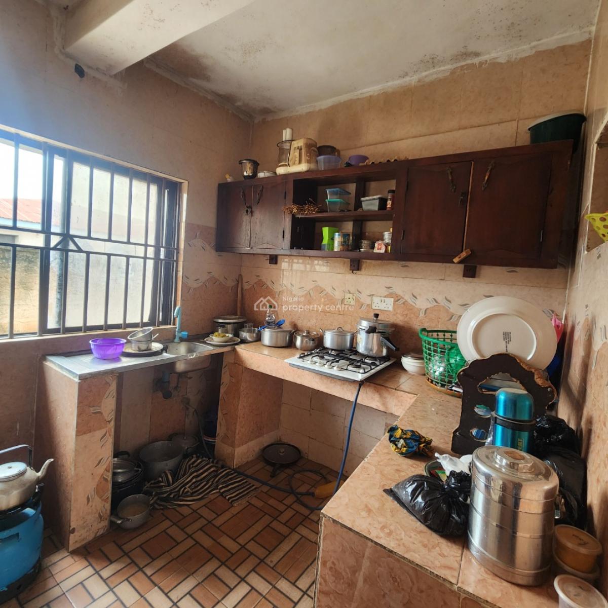 Four Bedroom Flat, Goodness Estate, Behind Ojoo Barracks, Ojoo, Ibadan, Oyo, Detached Bungalow for Sale