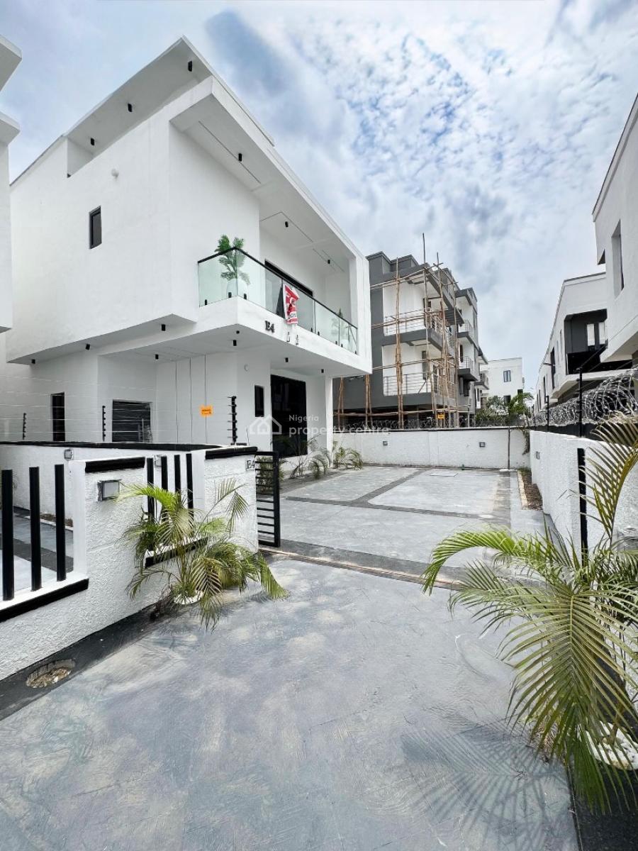 Contemporary 4 & 5 Bedroom Detached Duplex with Bq & Pool, General Paint, Ajah, Lagos, Detached Duplex for Sale