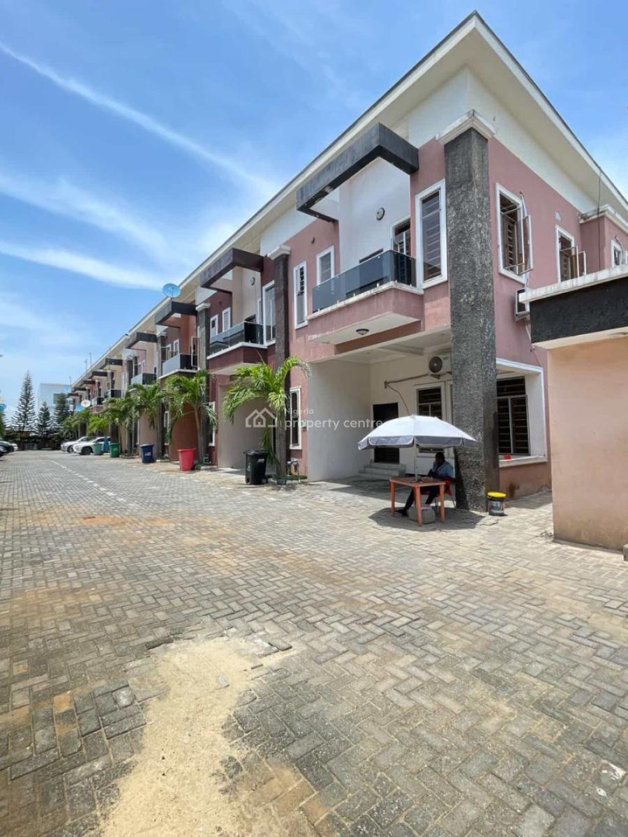 Spacious Well Built 4 Bedroom Terrece Duplex, Chevron Lekki Lagos, Lekki, Lagos, Terraced Duplex for Rent